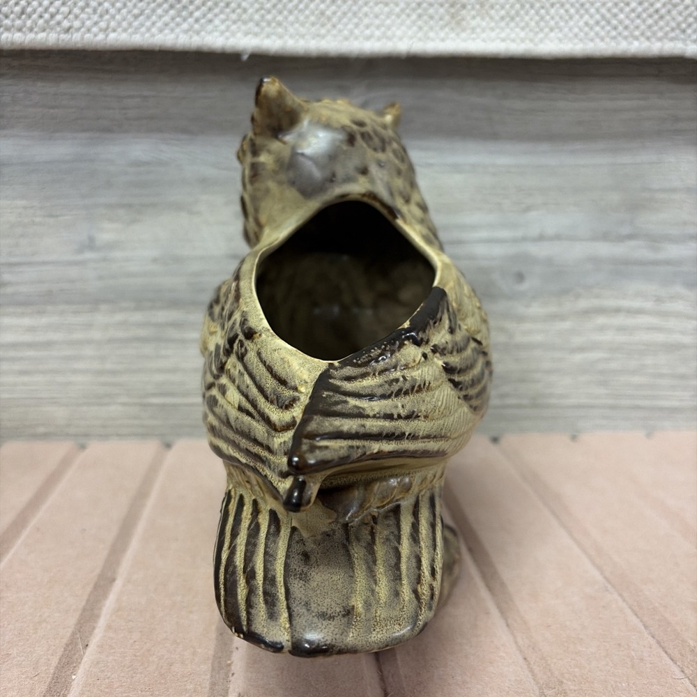 Vintage Caffco Owl Planter Retro Japan (C8) - Picture 4 of 10